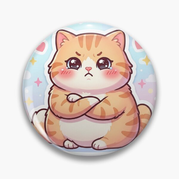 Item preview, Cute sulking cat designed and sold by Erixzen.