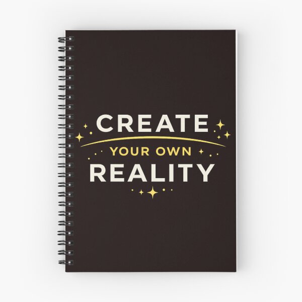 Item preview, Create Your Own Reality Minimalist Typography designed and sold by Tadeusz1.