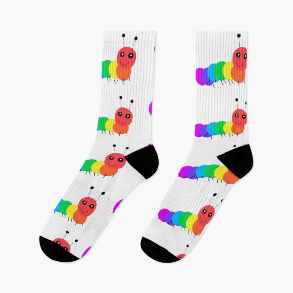 Item preview, Rainbow Caterpillar designed and sold by Simmikreative.