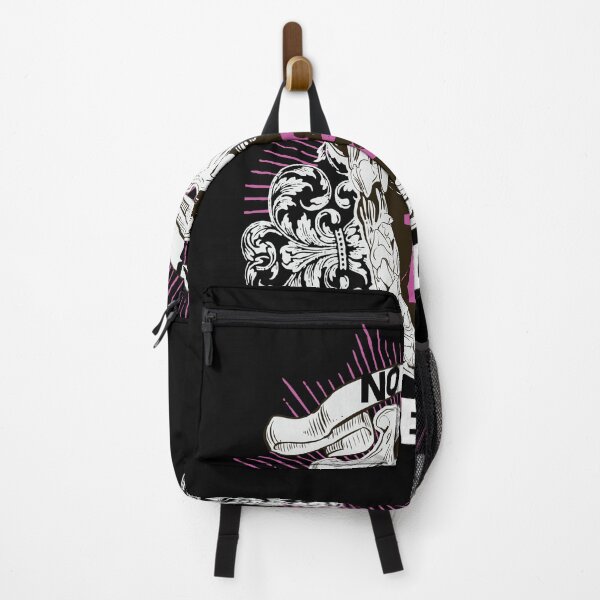 Item preview, No Luck Needed - Neon Purple Roaring Skull Streetwear designed and sold by snapifyprints.