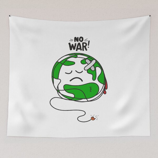 Item preview, No War – Bold Anti War Protest Typography Design 2 designed and sold by mcraft studio.