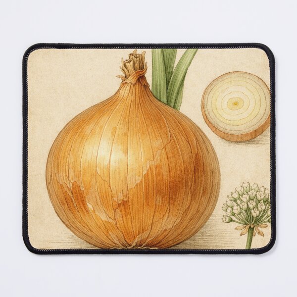 Item preview, Allium Cepa Vintage Botanical Print - Antique Onion Kitchen Wall Art designed and sold by Darlin8888.