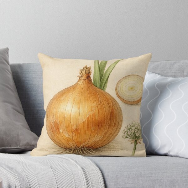 Item preview, Allium Cepa Vintage Botanical Print - Antique Onion Kitchen Wall Art designed and sold by Darlin8888.