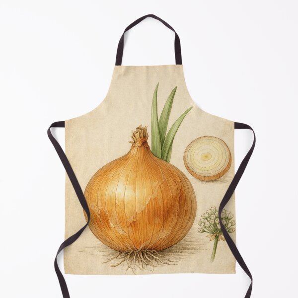 Item preview, Allium Cepa Vintage Botanical Print - Antique Onion Kitchen Wall Art designed and sold by Darlin8888.