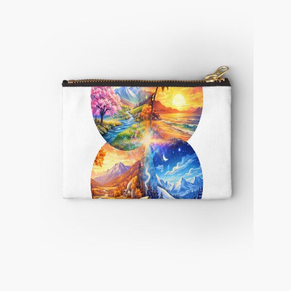 Item preview, Four Seasons Circle Landscape Art designed and sold by Cloudgrove.