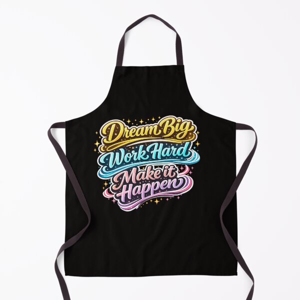 Item preview, Dream Big Work Hard Make It Happen Typography designed and sold by Tadeusz1.