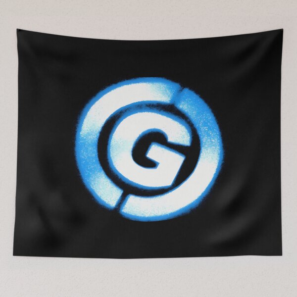 Artikelvorschau, Guttermouth Blue Graffiti Stencil Punk Rock entworfen und verkauft von l00beatriz00l.