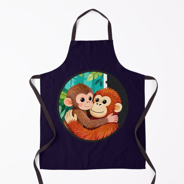 Item preview, Baby Punch Monkey Hugging A Plush Toy Monkey designed and sold by Trendsecne.