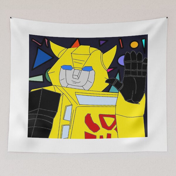 Item preview, Bumblebee 80s Pop Art designed and sold by MechanixByKITTs.