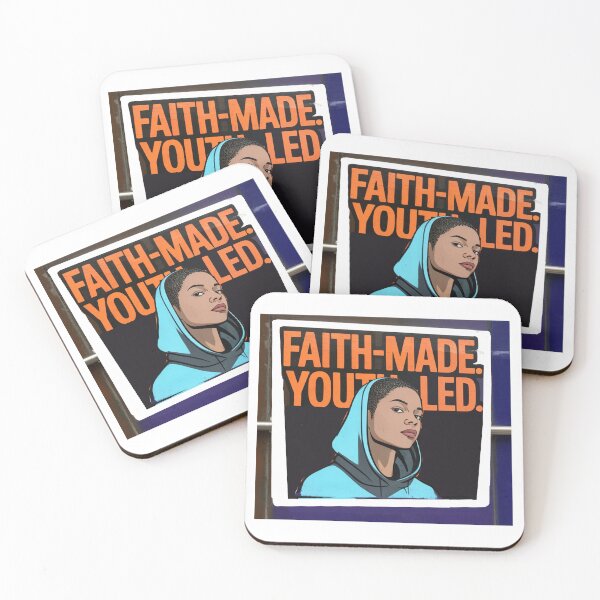 Item preview, Faith Made Youth Led Girl | Youth Motivation Streetwear | Modern Christian Tee” designed and sold by YoungWorldCo.