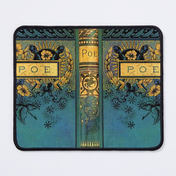 Item preview, Edgar Allan Poe old Victorian book cover designed and sold by Classical Weasel.