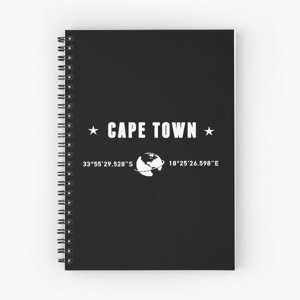 Item preview, Cape Town South Africa Globe Coordinates Travel designed and sold by capricedefille.