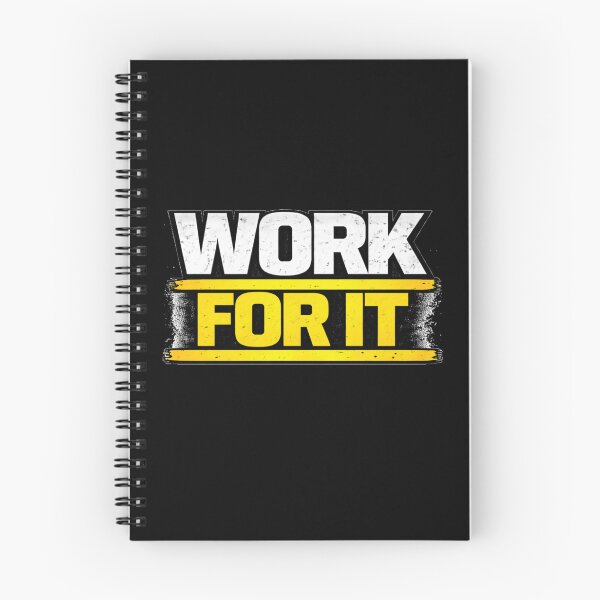 Item preview, Work For It Gym Motivation Discipline Mindset Design designed and sold by Wolf Garage.