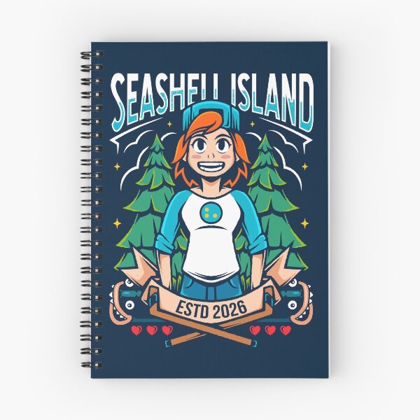Item preview, Seashell Island designed and sold by AlundrART.