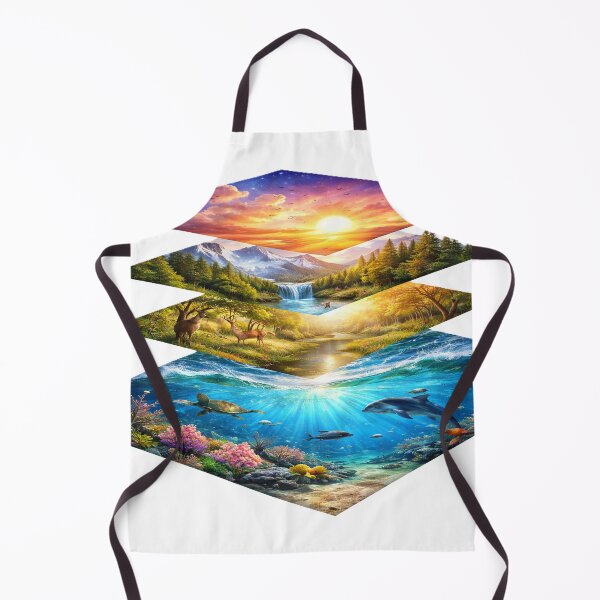 Item preview, Four Layers of Life Nature Art designed and sold by Cloudgrove.