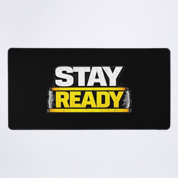 Item preview, Stay Ready Gym Motivation Discipline Mindset Design designed and sold by Wolf Garage.