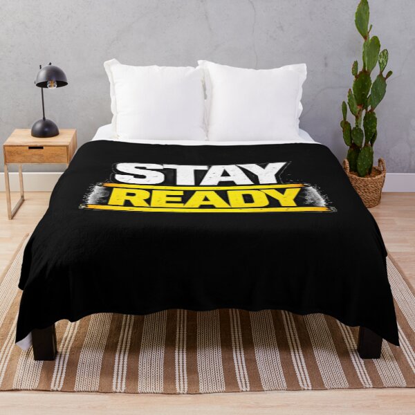 Item preview, Stay Ready Gym Motivation Discipline Mindset Design designed and sold by Wolf Garage.