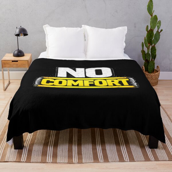 Item preview, No Comfort Gym Motivation Discipline Mindset Design designed and sold by Wolf Garage.