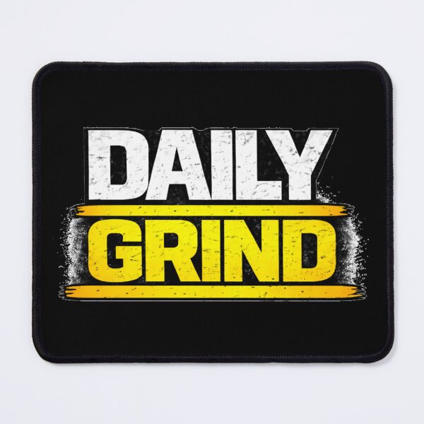 Item preview, Daily Grind Gym Motivation Discipline Mindset Design designed and sold by Wolf Garage.