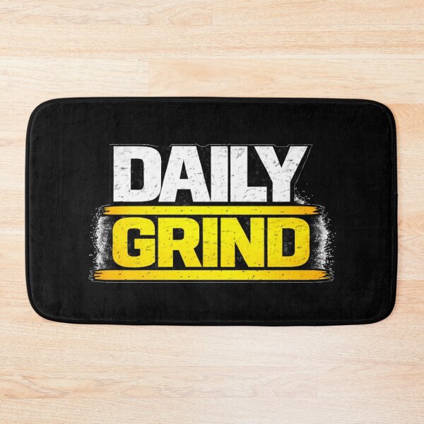 Item preview, Daily Grind Gym Motivation Discipline Mindset Design designed and sold by Wolf Garage.