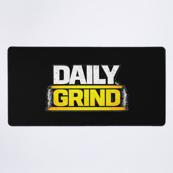 Item preview, Daily Grind Gym Motivation Discipline Mindset Design designed and sold by Wolf Garage.