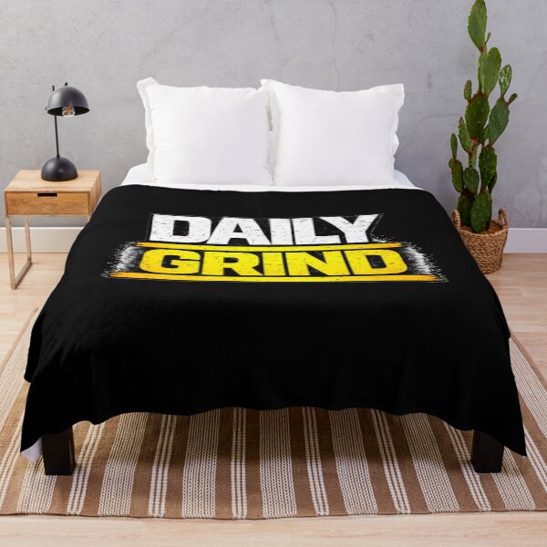 Item preview, Daily Grind Gym Motivation Discipline Mindset Design designed and sold by Wolf Garage.
