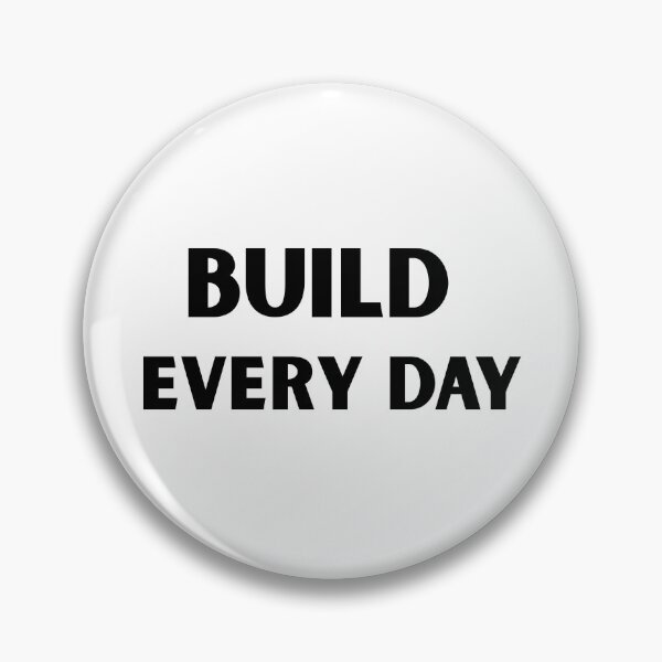 Item preview, Build every day motivation design designed and sold by IronMindStudio.