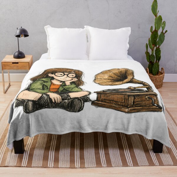 Item preview, DARIA MORGENDORFFER WITH DARK GRAMOPHONE designed and sold by LIS AND MELIVERSO.
