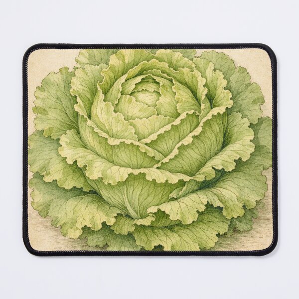 Item preview, Lactuca Sativa Vintage Botanical Print - Farmhouse Kitchen Wall Art designed and sold by Darlin8888.