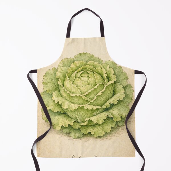 Item preview, Lactuca Sativa Vintage Botanical Print - Farmhouse Kitchen Wall Art designed and sold by Darlin8888.
