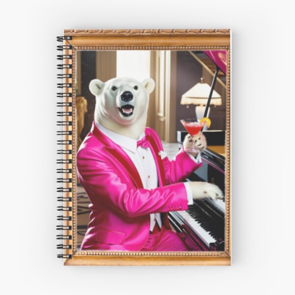 Item preview, Piano Polar Bear Vivant! designed and sold by Steph Anne Best.