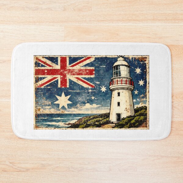 Item preview, Cape Otway Lighthouse Vintage Australia – Maritime Heritage Design designed and sold by MuggyandMo.