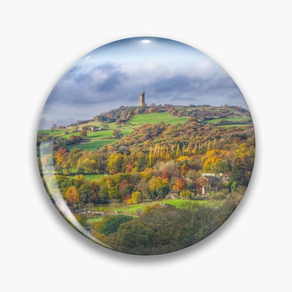 Item preview, Castle Hill Huddersfield in Autumn designed and sold by Alisonchambers2.