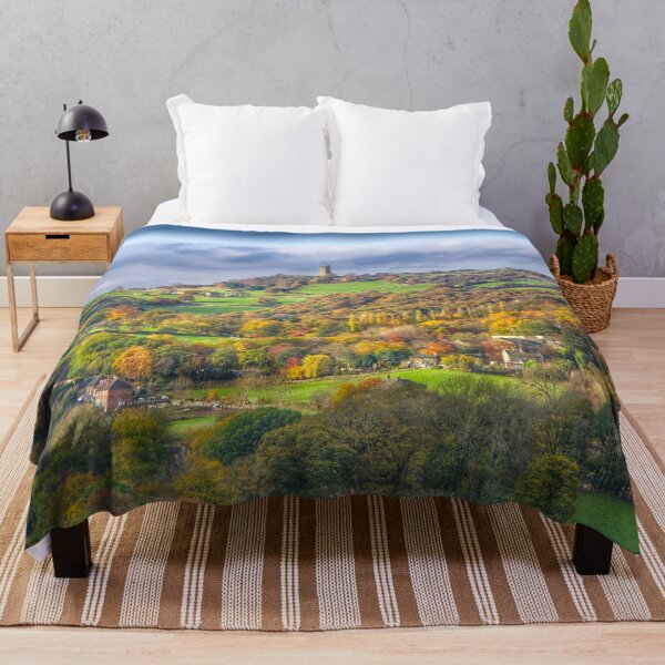 Item preview, Castle Hill Huddersfield in Autumn designed and sold by Alisonchambers2.