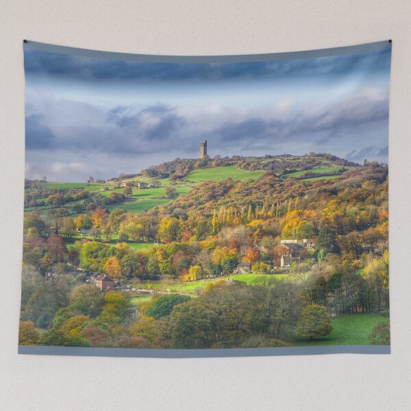 Item preview, Castle Hill Huddersfield in Autumn designed and sold by Alisonchambers2.