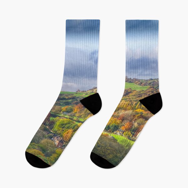Item preview, Castle Hill Huddersfield in Autumn designed and sold by Alisonchambers2.