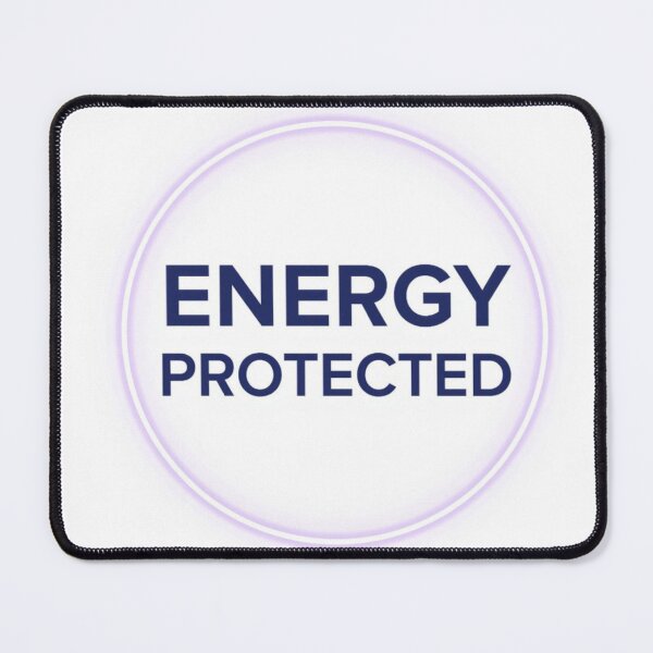 Item preview, Energy Protected Aura Minimalist Typography Design designed and sold by InnerJoySpace.
