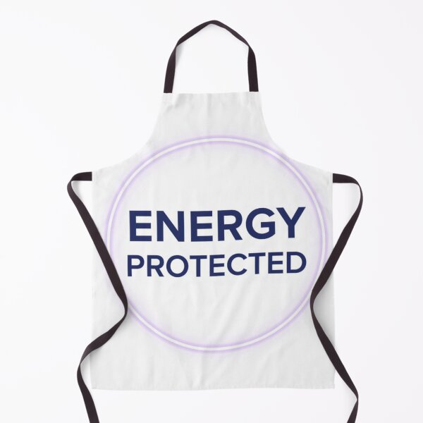 Item preview, Energy Protected Aura Minimalist Typography Design designed and sold by InnerJoySpace.