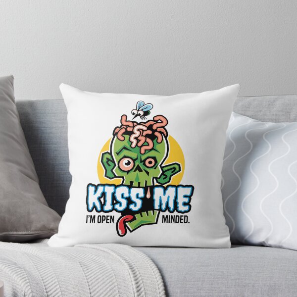 Item preview, Bésame, tengo la mente abierta - Sticker Art designed and sold by Vector-Artist.