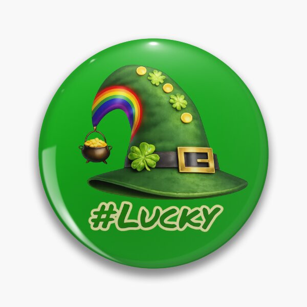 Item preview, St. Patrick's Day Lucky Hat Shirt designed and sold by CloudSmack.