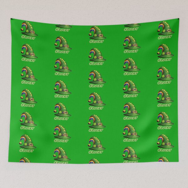 Item preview, St. Patrick's Day Lucky Hat Shirt designed and sold by CloudSmack.