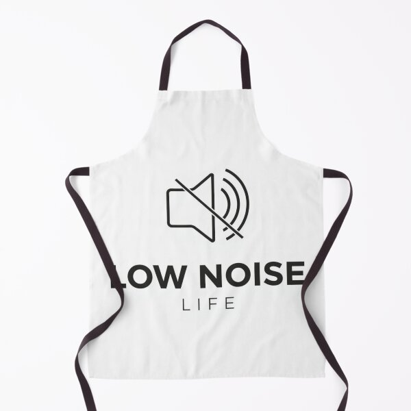 Item preview, Low Noise Life Mute Icon Minimalist Typography Design designed and sold by InnerJoySpace.