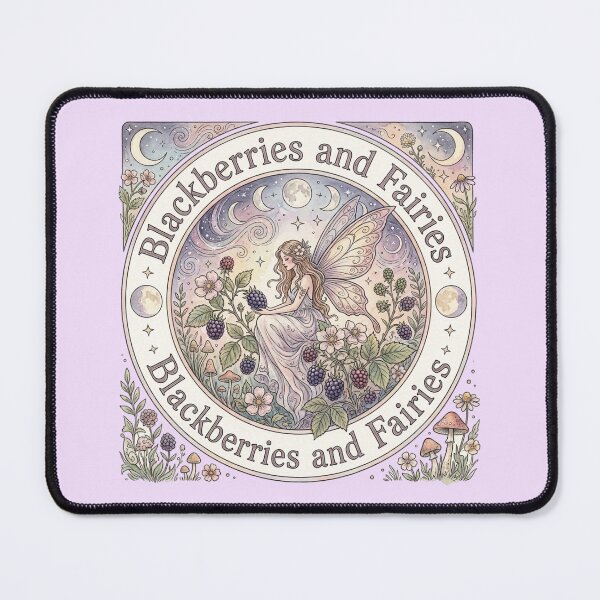 Item preview, Blackberries and fairies designed and sold by Faerieglen.