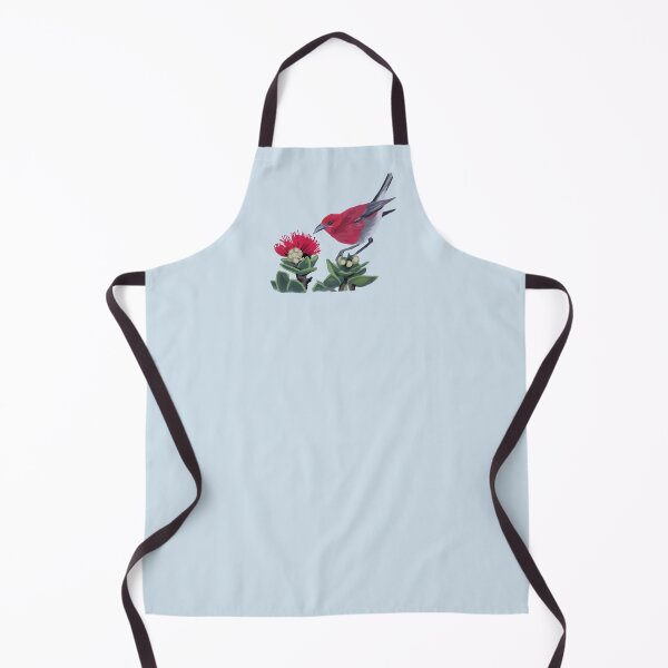 Item preview, ‘Apapane and Lehua Blossom Hawaiian Nature Illustration designed and sold by Stable-Camp-Rd.