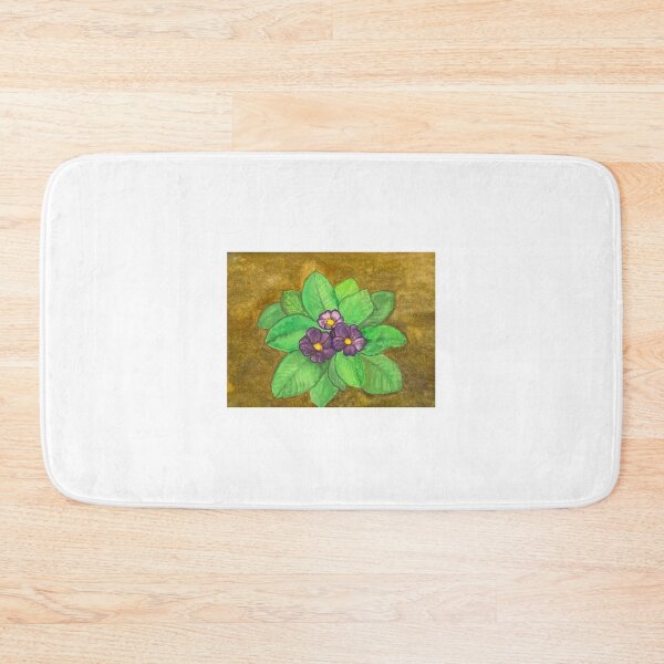 Item preview, Purple Primroses designed and sold by Lisa Neuman Watercolors.