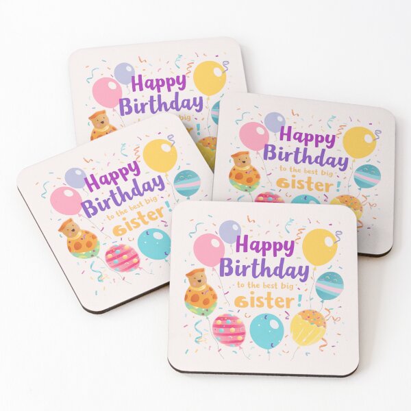 Artikelvorschau, Alles Gute zum Geburtstag, Schwester! entworfen und verkauft von Marygoe.