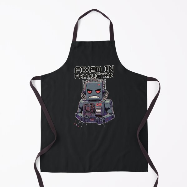 Item preview, Fixed In Production – Funny Angry Robot Meme designed and sold by Taans-Creation.