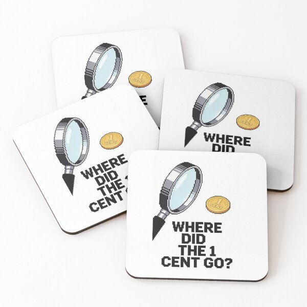 Item preview, The 1 Cent Mystery: An Accountant's Horror Story designed and sold by Pixel ProHumor.