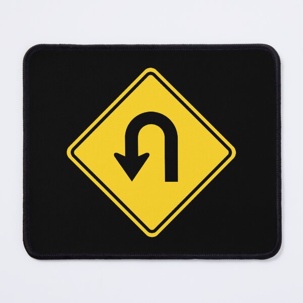 Item preview, U-Turn Sign designed and sold by sifis.