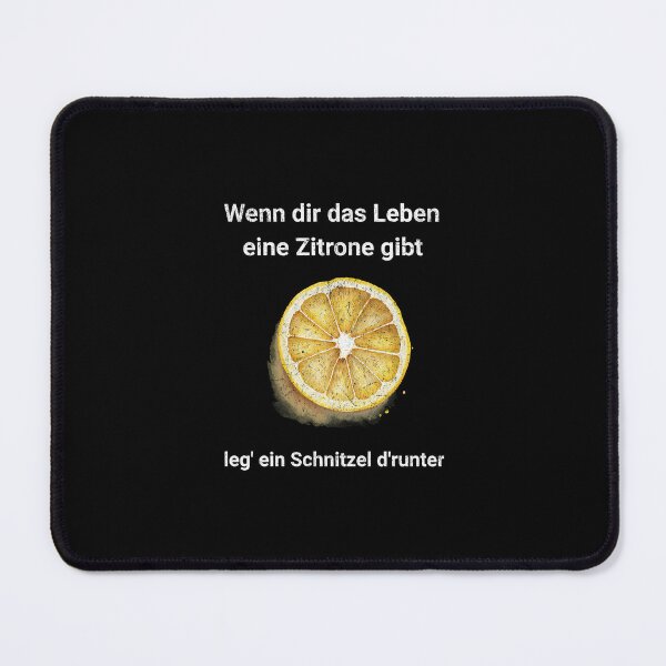 Item preview, When life gives you lemons, put a schnitzel under them. designed and sold by Pflugart.